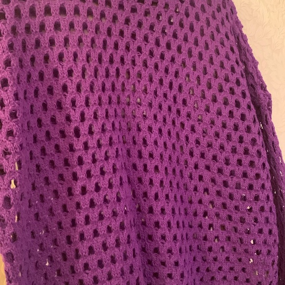 Purple colour knit sweater, never worn - Picture 1 of 5
